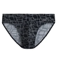 Majtki męskie - Sportowe męskie slipy poliamidowe kmt-335-s - miniaturka - grafika 1