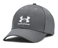 Czapki męskie - Czapka męska UNDER ARMOUR z daszkiem Branded Adjustable Szara - miniaturka - grafika 1