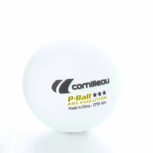 CORNILLEAU Piłki DO TENISA STOŁOWEGO P-BALL ITTF BIAŁ. 3SZT. / 310550 - Tenis stołowy - miniaturka - grafika 1