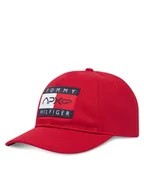 Czapki męskie - Tommy Hilfiger Czapka z daszkiem F1 Movie AM0AM13966 Czerwony - miniaturka - grafika 1
