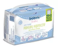 Higiena osób starszych i niepełnosprawnych - BOBINI BABY Super chłonne podkłady higieniczne 10+2 szt - miniaturka - grafika 1