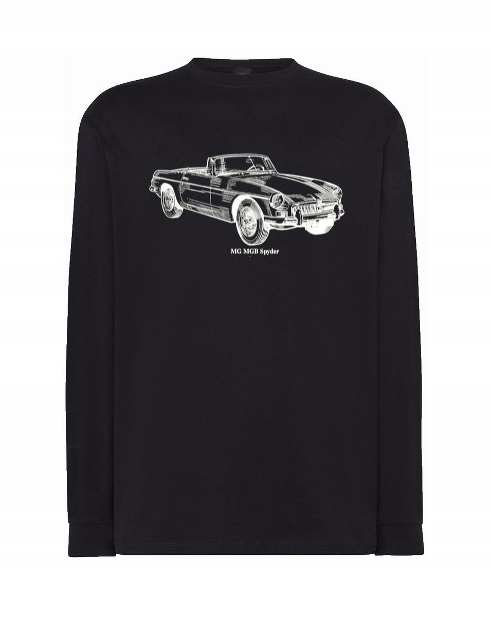 Longsleeve męski nadruk Klasyk MG SPYDER r.4XL