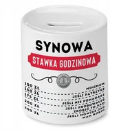 Skarbonki - Skarbonka Dla Synowej na Urodziny Imieniny Prezent z Nadrukiem ze Zdjęciem - miniaturka - grafika 1