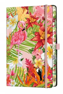 Castelli Notatnik 13x21cm linia Castelli Eden Flamingo - Notesy i bloczki - miniaturka - grafika 2