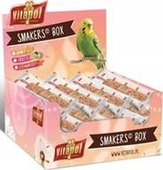 Karma dla ptaków - Vitapol SMAKERS BOX TRUSKAWKOWY DLA PAPUGI FALISTEJ 12szt/box - miniaturka - grafika 1