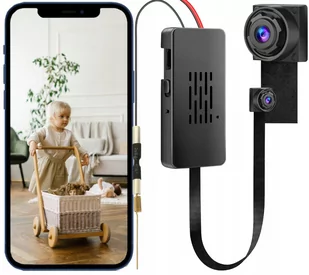 MINI KAMERA SZPIEGOWSKA IP WIFI HD UKRYTA DETEKCJA - Minikamery i aparaty szpiegowskie - miniaturka - grafika 1
