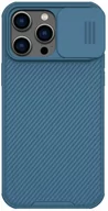 Etui i futerały do telefonów - Nillkin CamShield Pro Case etui iPhone 14 Pro Max pancerny pokrowiec osłona na aparat kamerę niebieski - miniaturka - grafika 1