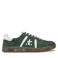 Sneakersy męskie - Sneakersy Premiata Bonnie 6902 Zielony - miniaturka - grafika 1