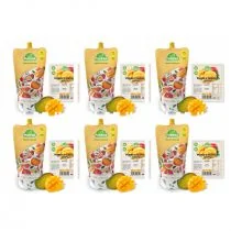 Purena Pulpa z mango 100% zestaw 6 x 1000 g - Desery dla dzieci - miniaturka - grafika 1