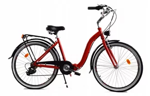 Dallas Bike Składak Alu 7Spd 26 cali Czerwony - Rowery - miniaturka - grafika 1