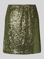 Spódnice - Spódnica mini z cekinowym obszyciem model ‘Orice’ - miniaturka - grafika 1