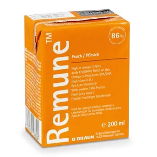 B.BRAUN REMUNE smak brzoskwiniowy, 200ml - Żywienie medyczne - miniaturka - grafika 1