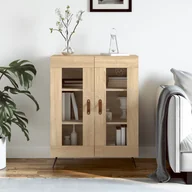 Komody - vidaXL Szafka, dąb sonoma, 69,5x34x90 cm, materiał drewnopochodny - miniaturka - grafika 1