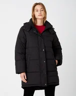 Kurtki damskie - Wrangler Long Puffer Damska Kurtka Zimowa  Black W4S8Vj100-M - miniaturka - grafika 1