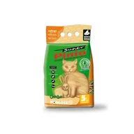 Żwirek dla kotów - Żwirek Super Benek 5 l Pinio Cytryna gran.drzewny - miniaturka - grafika 1