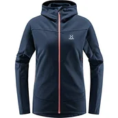 Bluzy damskie - Haglöfs Damska bluza Frost Mid niebieski 3n5-tarn Blau XL - miniaturka - grafika 1