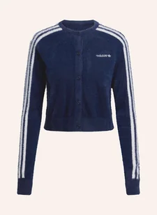 Adidas Originals Kardigan Fluffy blau - Swetry damskie - miniaturka - grafika 1