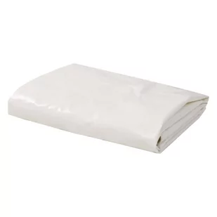 vidaXL Plandeka 650 g/m, 3 x 4 m, biała - Folie budowlane - miniaturka - grafika 1