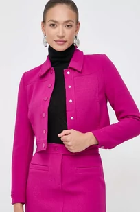 Morgan kurtka damska kolor różowy przejściowa - Kurtki damskie - miniaturka - grafika 1