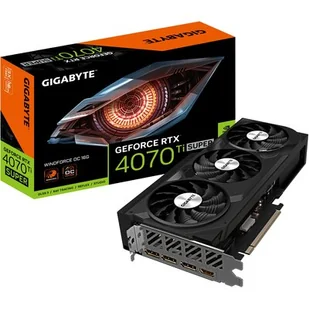 Karta graficzna GIGABYTE GeForce RTX 4070 Ti Super Windforce OC 16G DLSS 3 - Karty graficzne - miniaturka - grafika 1
