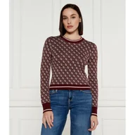 Swetry damskie - GUESS Sweter LISE Slim Fit - miniaturka - grafika 1