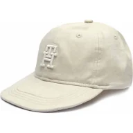 Czapki dla dzieci - Tommy Hilfiger Lniana bejsbolówka - miniaturka - grafika 1
