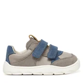 Buty dla chłopców - Sneakersy Froddo Zeru Spring Barefoot G3130264-3 M Szary - miniaturka - grafika 1