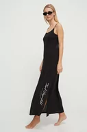 Sukienki - Karl Lagerfeld sukienka plażowa kolor czarny - miniaturka - grafika 1
