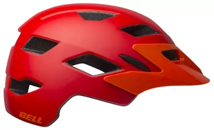 Bell Kask juniorski Sidetrack Uniwersalny 5057 cm) matte red orange 768686167539 - Kaski rowerowe - miniaturka - grafika 2