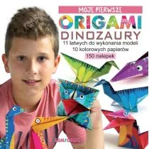 Siedmioróg Moje pierwsze origami Dinozaury - Poradniki hobbystyczne - miniaturka - grafika 2