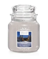 Świece - Yankee Candle Candlelit Cabin Medium Jar Medium - miniaturka - grafika 1
