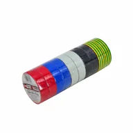 Taśmy izolacyjne i naprawcze - AWTOOLS TAŚMA IZOLACYJNA 12mm x 10m MIX /10szt. - miniaturka - grafika 1