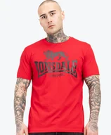 Koszulki męskie - T-shirt LONSDALE LOGO czerwony-XL - miniaturka - grafika 1