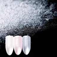 Ozdoby do paznokci - Raisin, Pyłek do zdobień paznokci Silver Pearl - miniaturka - grafika 1