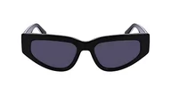 Okulary przeciwsłoneczne - Calvin Klein Okulary przeciwsłoneczne damskie, Czarny, Rozmiar uniwersalny - miniaturka - grafika 1