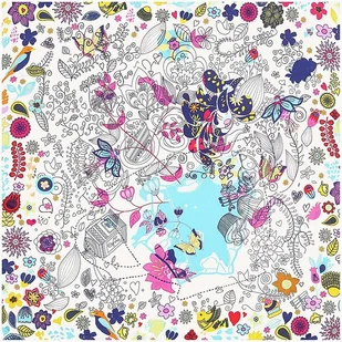 CHUSTA duża SZAL SZALIK Apaszka jedwabna damska - Apaszki i szaliki damskie - miniaturka - grafika 1