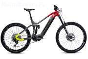 Rowery elektryczne - Haibike NDURO 7 2023 GLOSS_GREY_RED_LIME_BLK 27,5 cala, 29 cali - miniaturka - grafika 1