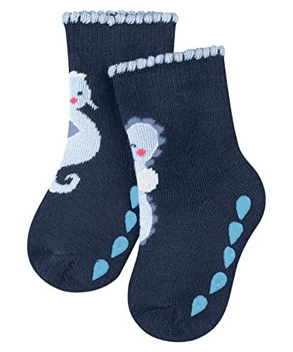 FALKE Unisex Baby Seahorse skarpety stoper niebieski niebieski (Royal Blue 6115) 80-92