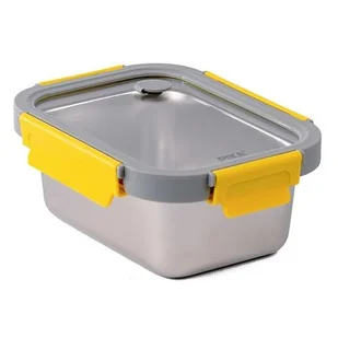 Pojemnik stalowy PIKA MetalShock 800 ml Srebrno-przezroczysty - Pojemniki kuchenne - miniaturka - grafika 1