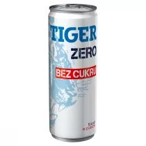 Tymbark Napój energetyzujący Tiger Zero 250 ml - Soki i napoje niegazowane - miniaturka - grafika 1