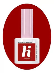 Hi Hybrid, Fiesta, Lakier hybrydowy, #275 Red Sombrero, 5ml - Lakiery hybrydowe - miniaturka - grafika 1