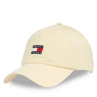 Czapki damskie - Czapka z daszkiem Tommy Jeans Tjw Heritage Core 5 Panel Cap AW0AW16991 Żółty - miniaturka - grafika 1