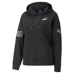 Bluza Z Kapturem Puma Power Nova Shine Colorblock - Bluzy damskie - miniaturka - grafika 1