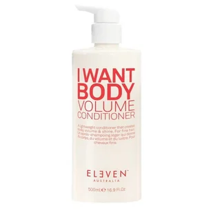 Eleven Australia, I Want Body Volume Conditioner, Odżywka do włosów, 500ml - Odżywki do włosów Eleven Australia, I Want Body Volume Conditioner, Odżywka do włosów, 500ml - Odżywki do włosów - miniaturka - grafika 1