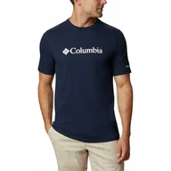 Odzież trekkingowa damska - Koszulka Męska Columbia CSC Basic Logo Short Sleeve T-Shirt - miniaturka - grafika 1