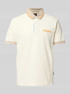 Koszulka polo o kroju slim fit z nadrukiem z logo - Koszulki męskie - miniaturka - grafika 1