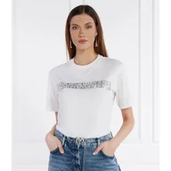 Koszulki i topy damskie - Patrizia Pepe T-shirt Regular Fit - miniaturka - grafika 1
