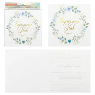 Kartki okolicznościowe i zaproszenia - Zaproszenie ZP-034 Ślub - miniaturka - grafika 1