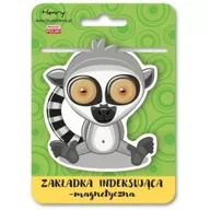 Zakładki do książek - Henry Zakładka magnetyczna - Lemur - miniaturka - grafika 1