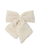 Ozdoby do włosów - Solida Patentspange mit Schleife, Cremeweiß Klamry do włosów 1 szt. - miniaturka - grafika 1